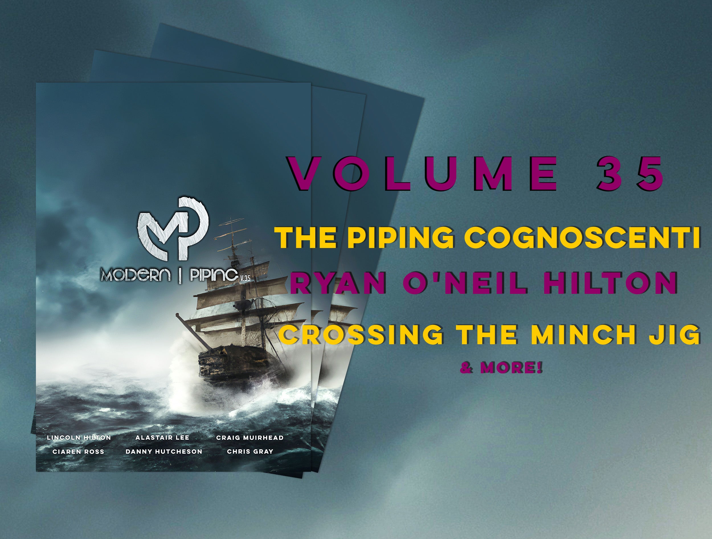 Volume 35 (Bagpipe Sheet Music Book) Modern Piping